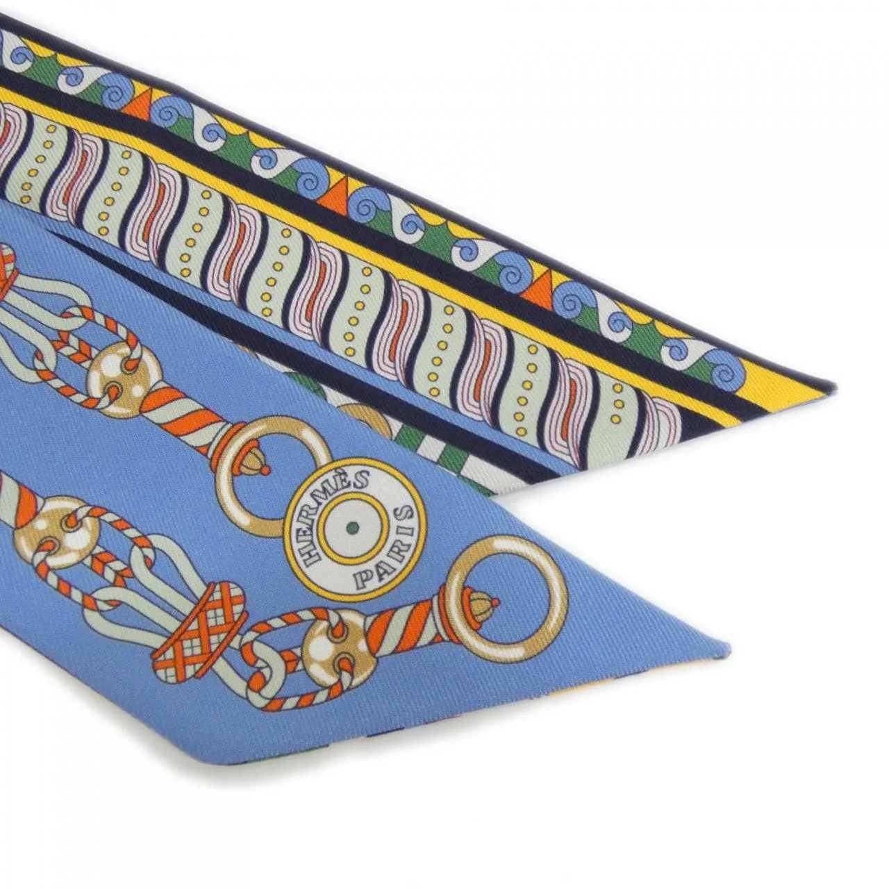 HERMES 063853S Scarf Orange Rank A - Thumbnail 2