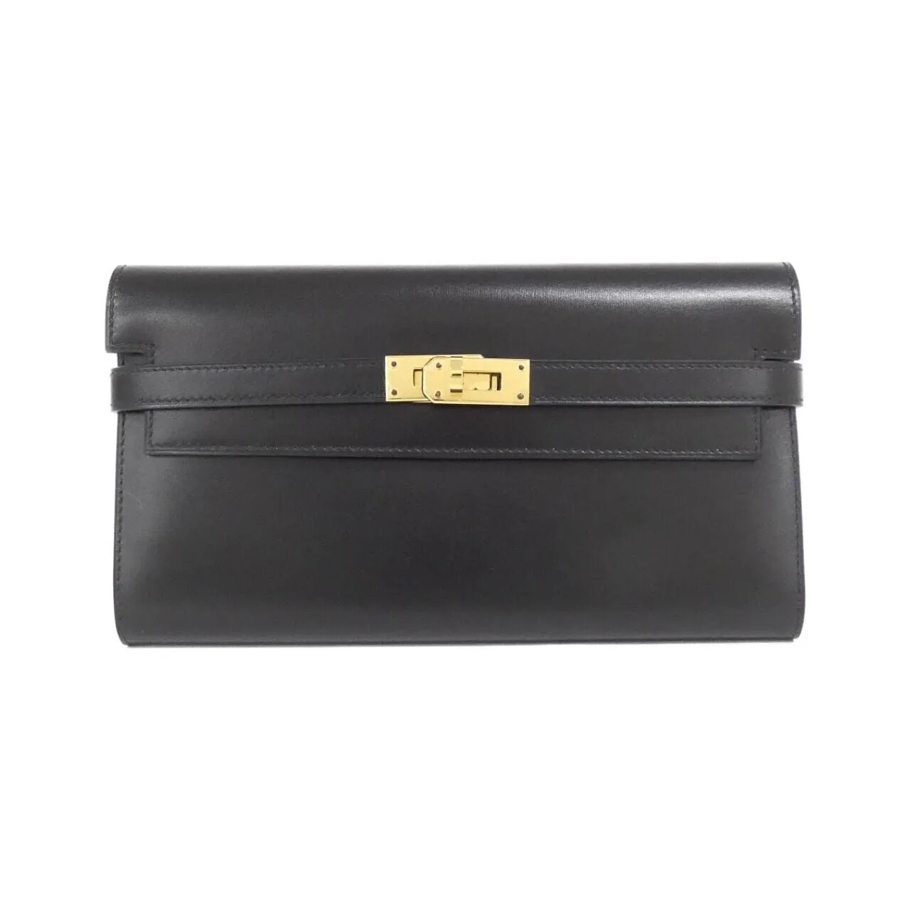 HERMES Kelly 051301CC Wallet Box Calf