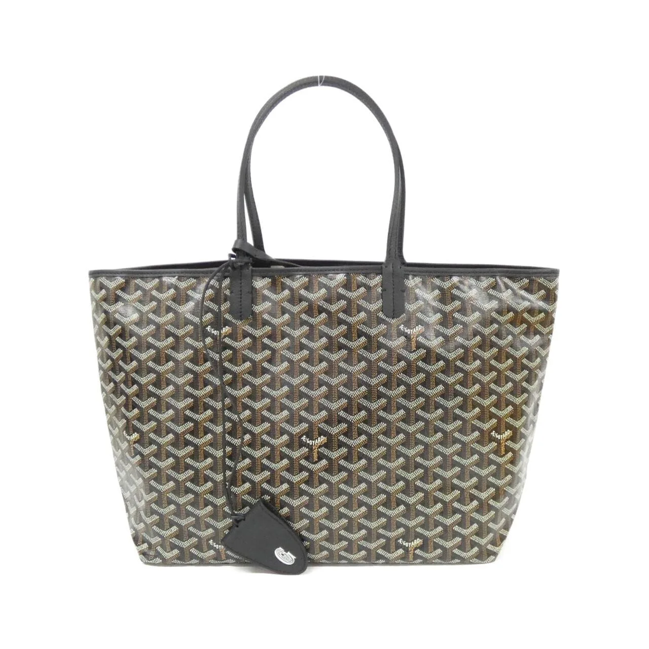 GOYARD Saint Louis AMA LOUIS PM Tote Canvas Black
