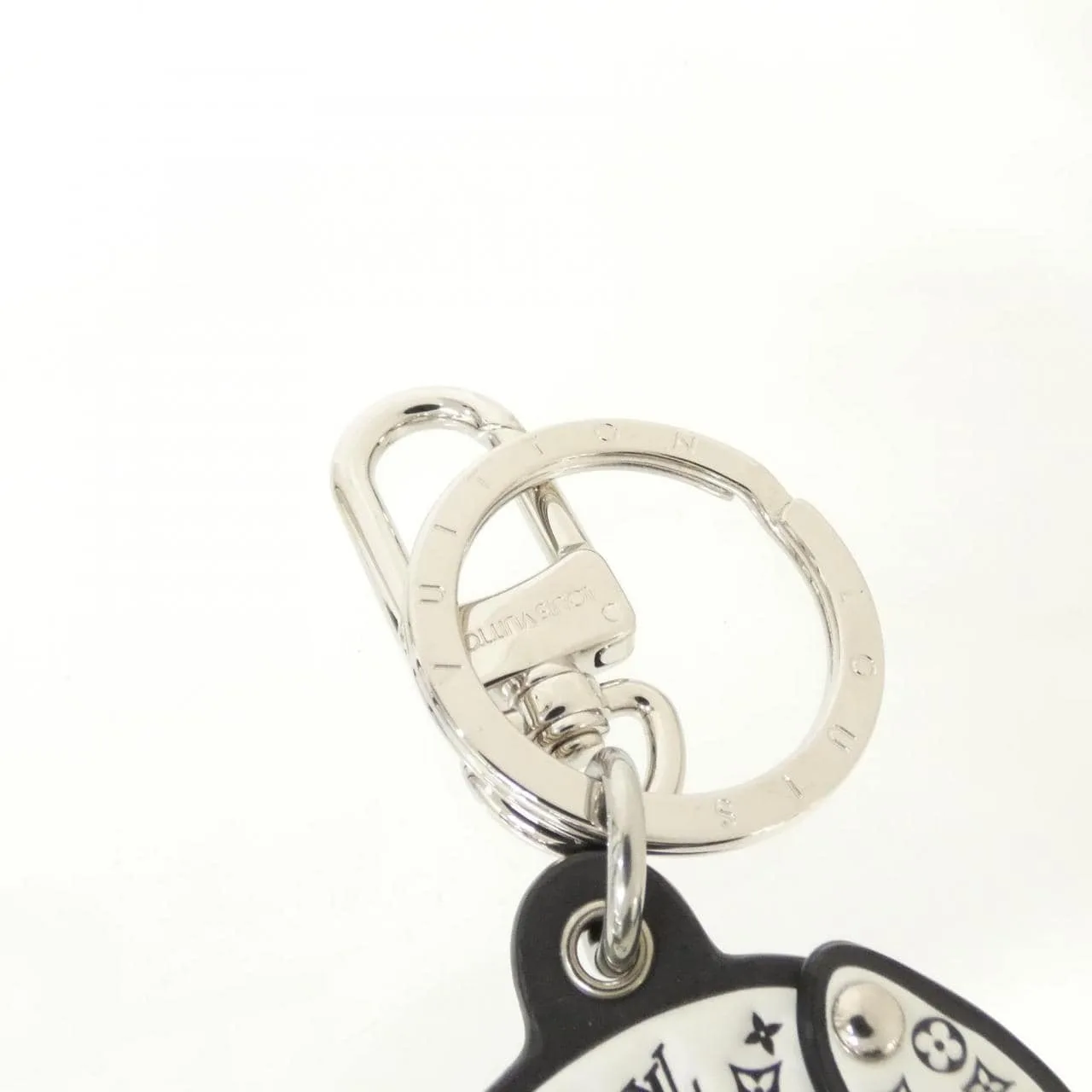 LOUIS VUITTON M00746 Key Case Black Rank A - Thumbnail 4