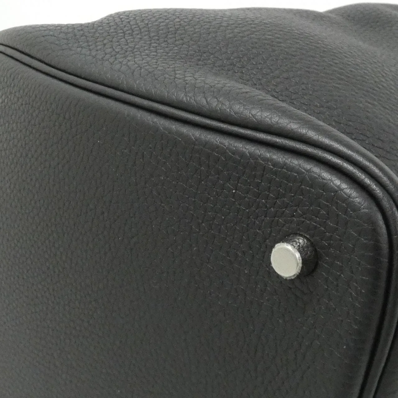HERMES Picotin 060991CK Handbag Clemence 2