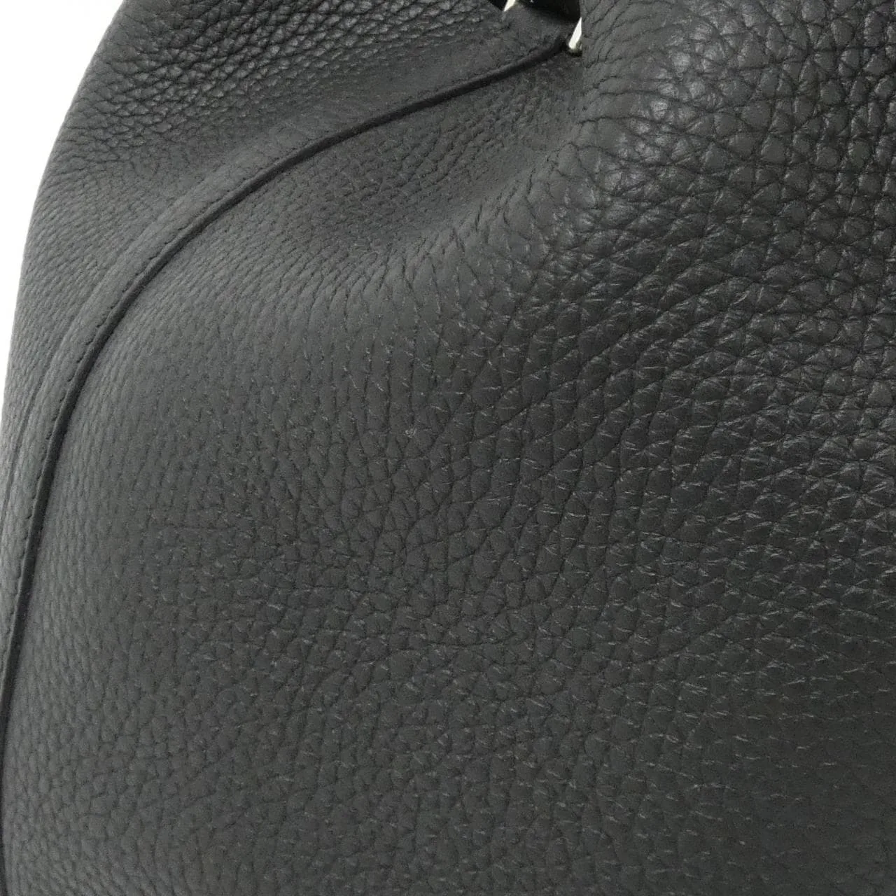 HERMES Picotin 060991CK Handbag Clemence 4
