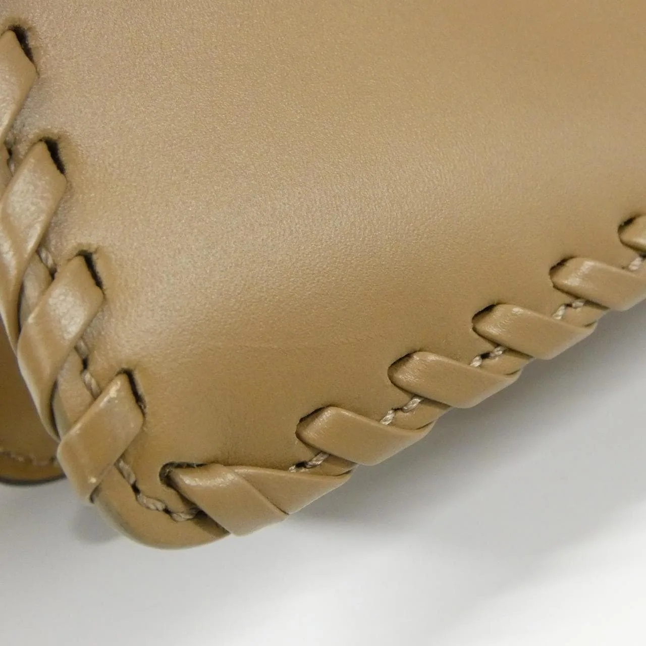 FENDI Peekaboo 8BN327 AHVY 手提包 棕色 中古品A - 縮圖 5