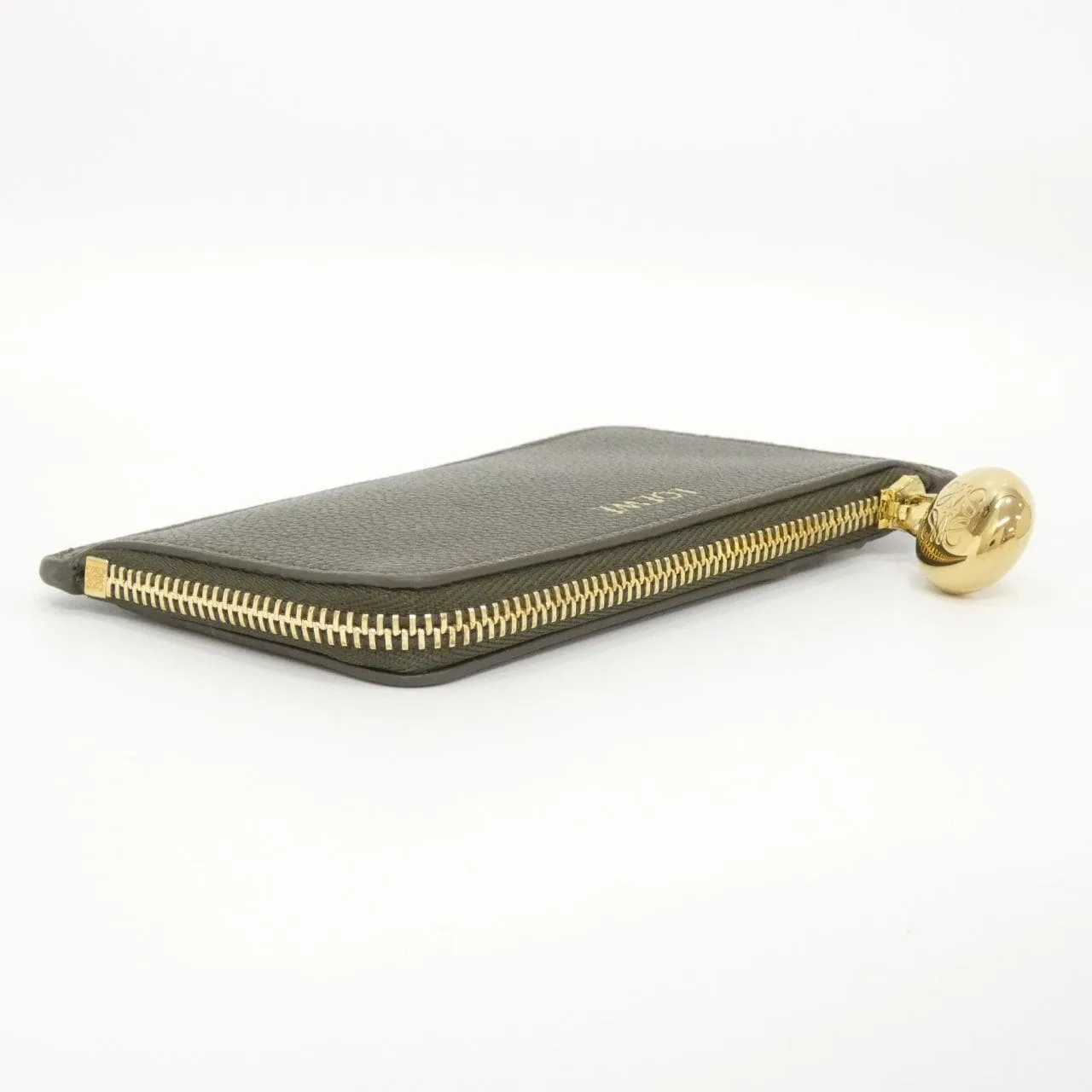 LOEWE CANBZ40X03 Coin Case Black Rank A - Thumbnail 3
