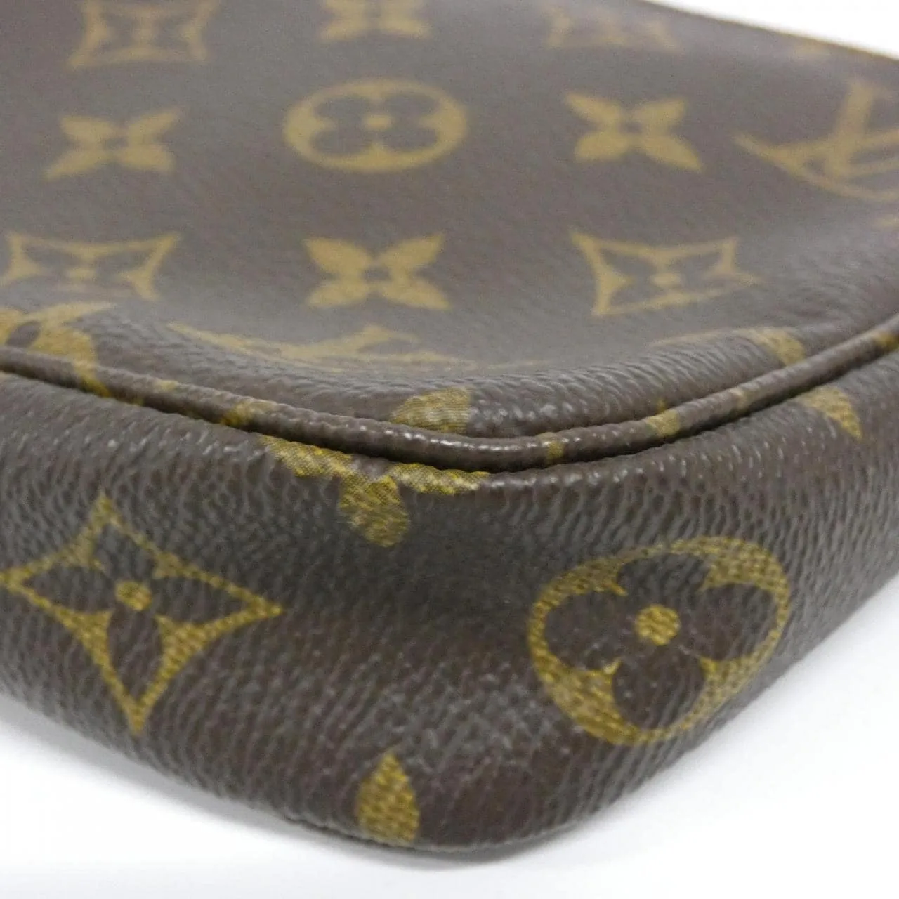 LOUIS VUITTON Pochette M51980 Pochette Monogram 黑色 Monogram 中古品A - 縮圖 2