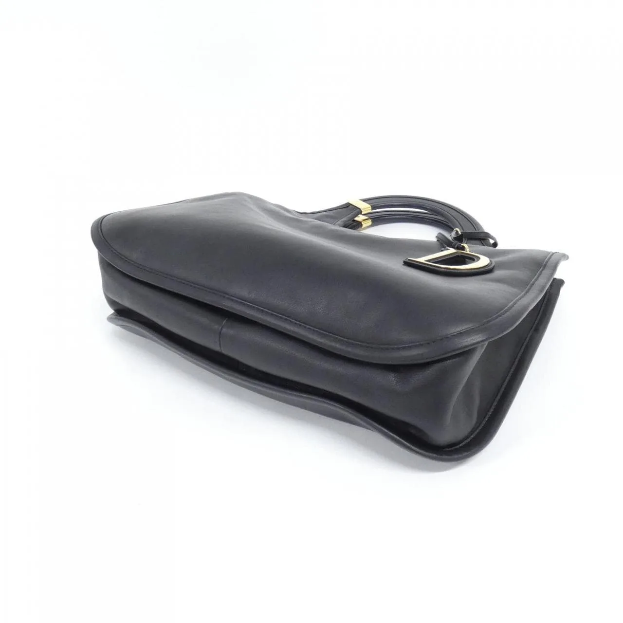 DIOR Handbag Leather Black Leather Rank A - Thumbnail 2