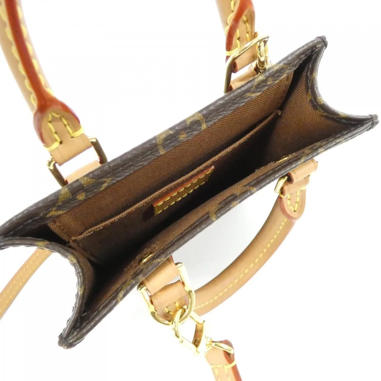 LOUIS VUITTON M69442 Handbag Monogram 黑色 Monogram 中古品A - 縮圖 5