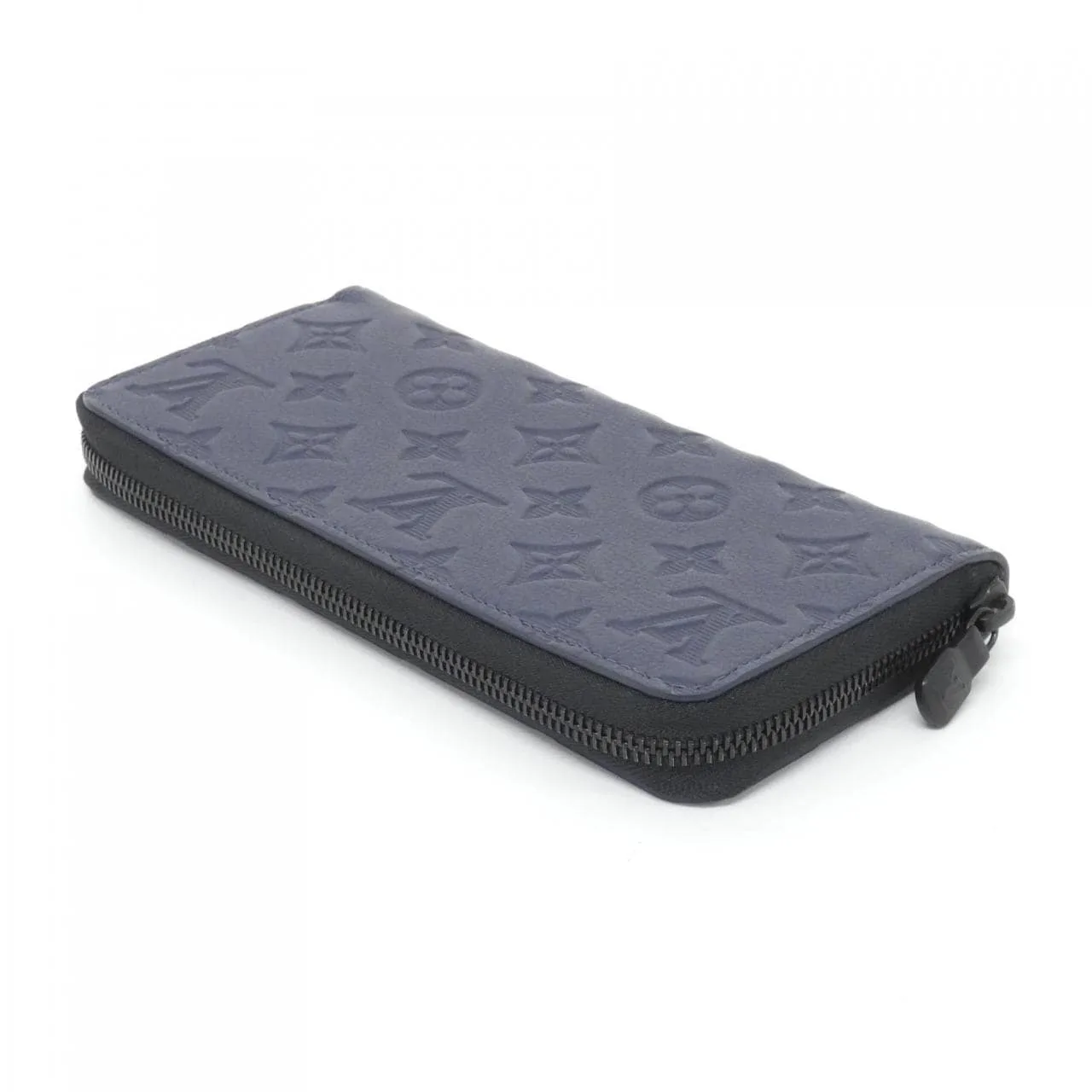 LOUIS VUITTON M14847 Wallet Monogram Navy Monogram Rank A - Thumbnail 2