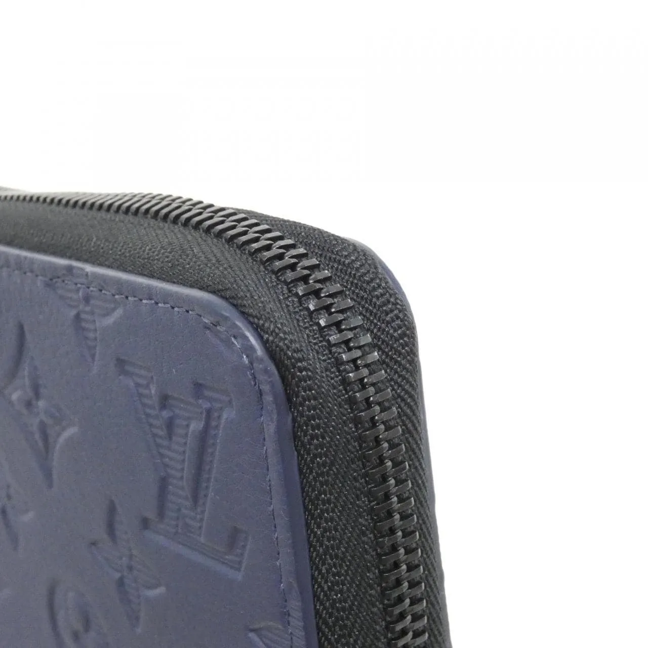 LOUIS VUITTON M14847 Wallet Monogram Navy Monogram Rank A - Thumbnail 3