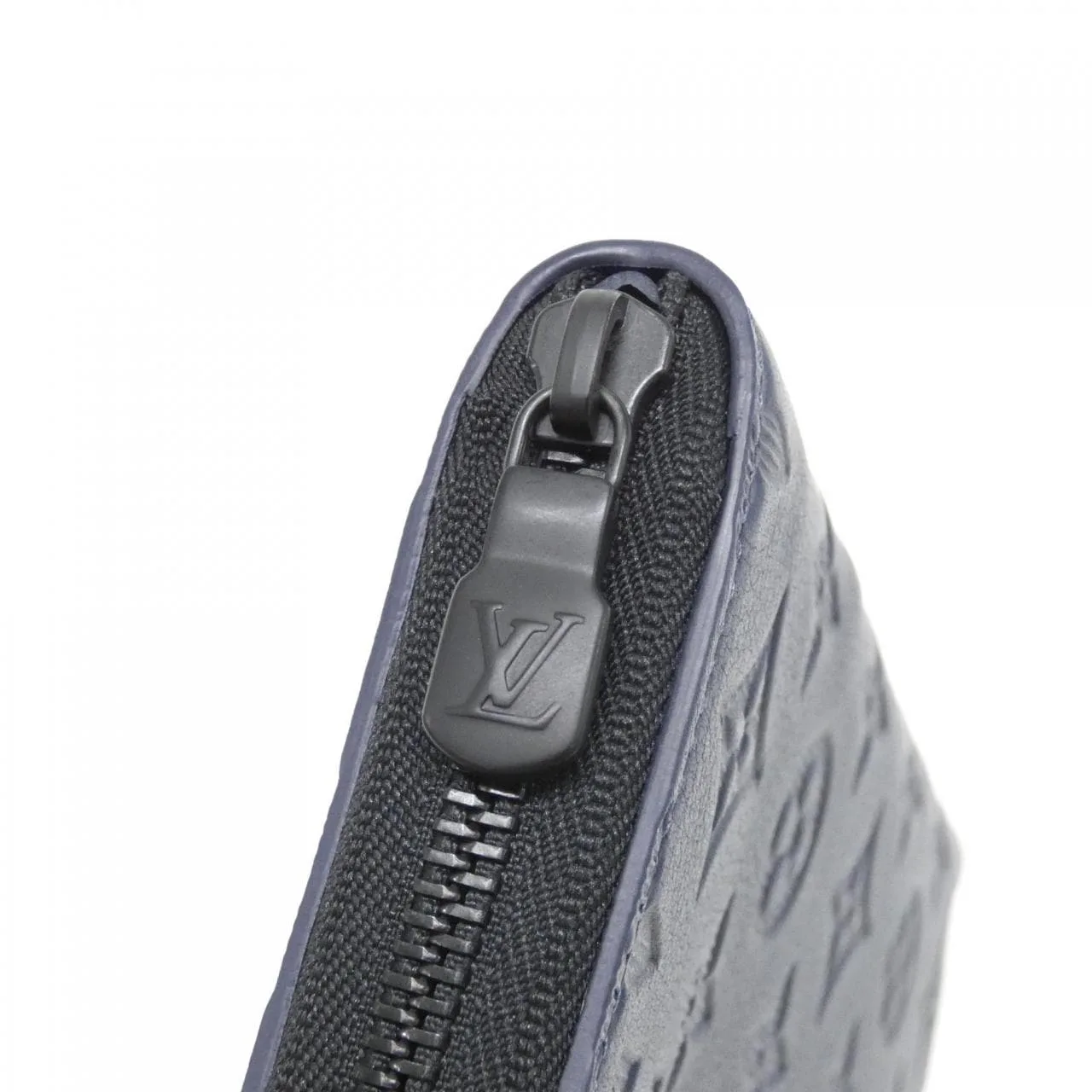 LOUIS VUITTON M14847 Wallet Monogram Navy Monogram Rank A - Thumbnail 4