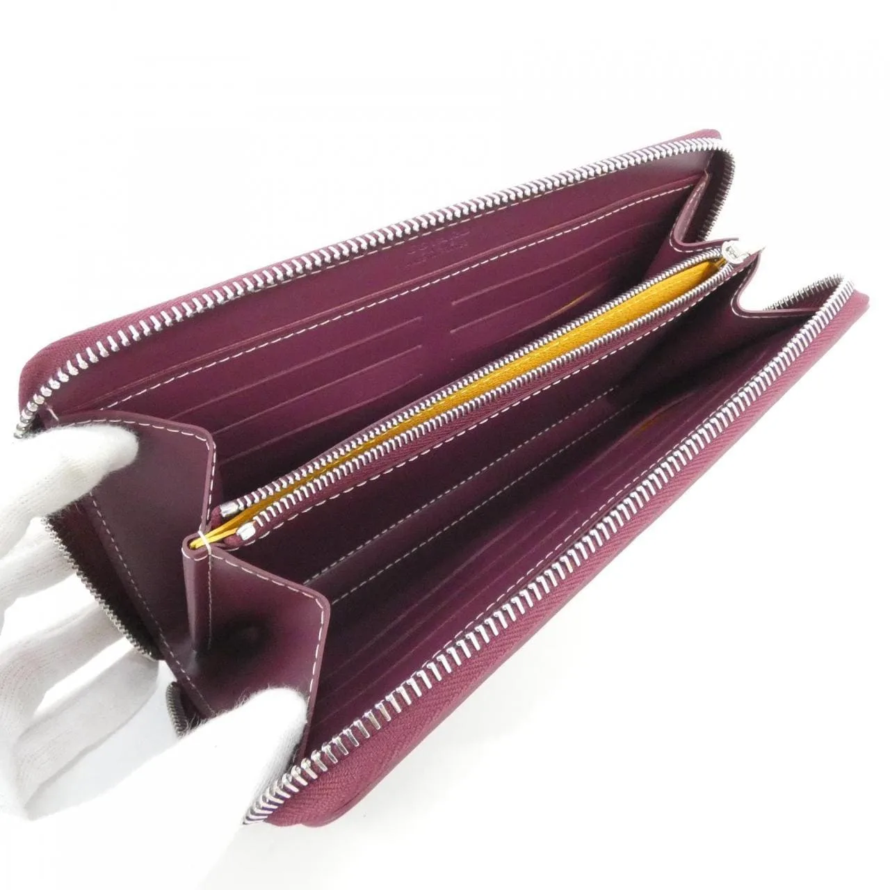GOYARD APM ZIP GM Wallet Canvas 帆布 未使用品 - 縮圖 6