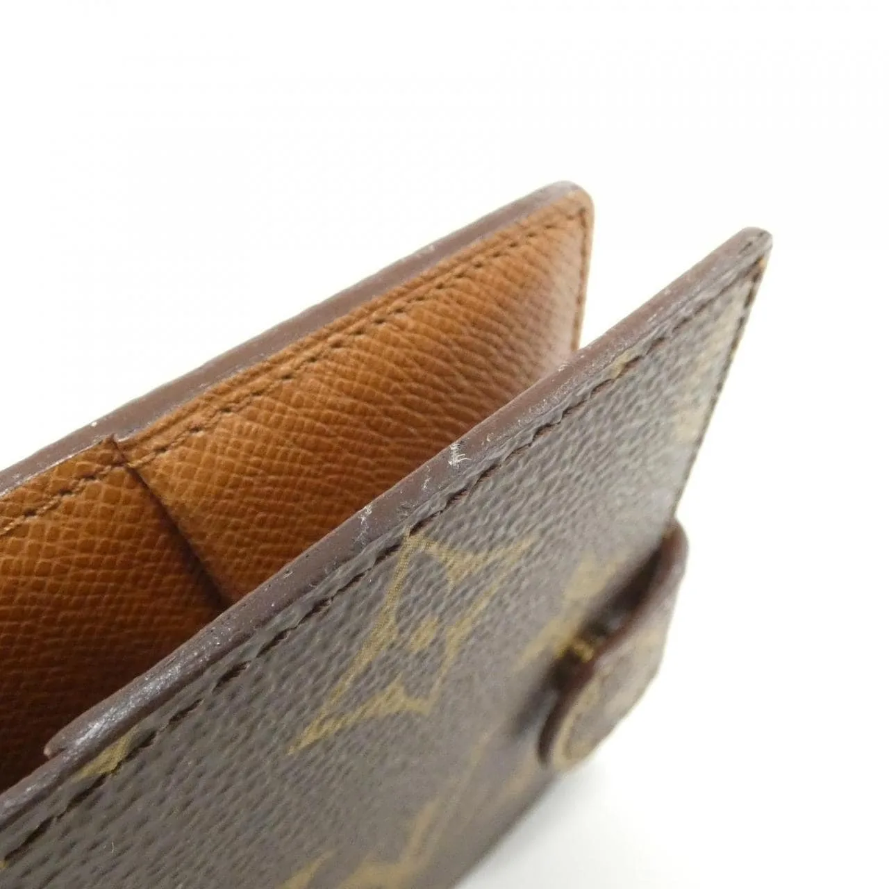 LOUIS VUITTON R20007 Wallet Monogram 黑色 Monogram 中古品A - 縮圖 4