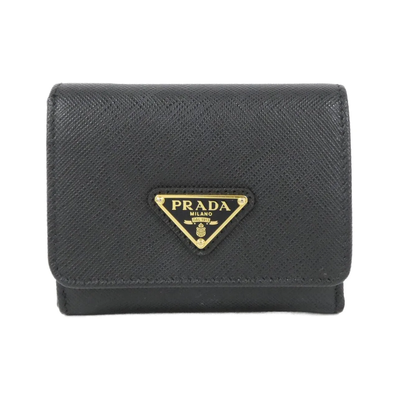 PRADA 1MH043 銀包 Black