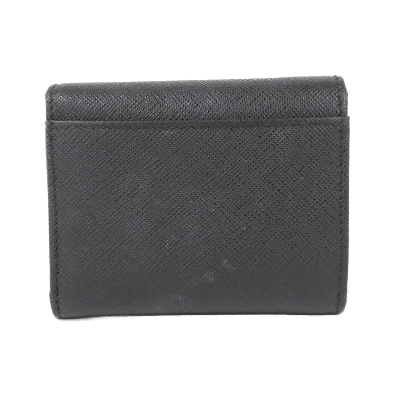 PRADA 1MH043 銀包 黑色 中古品A - 縮圖 2