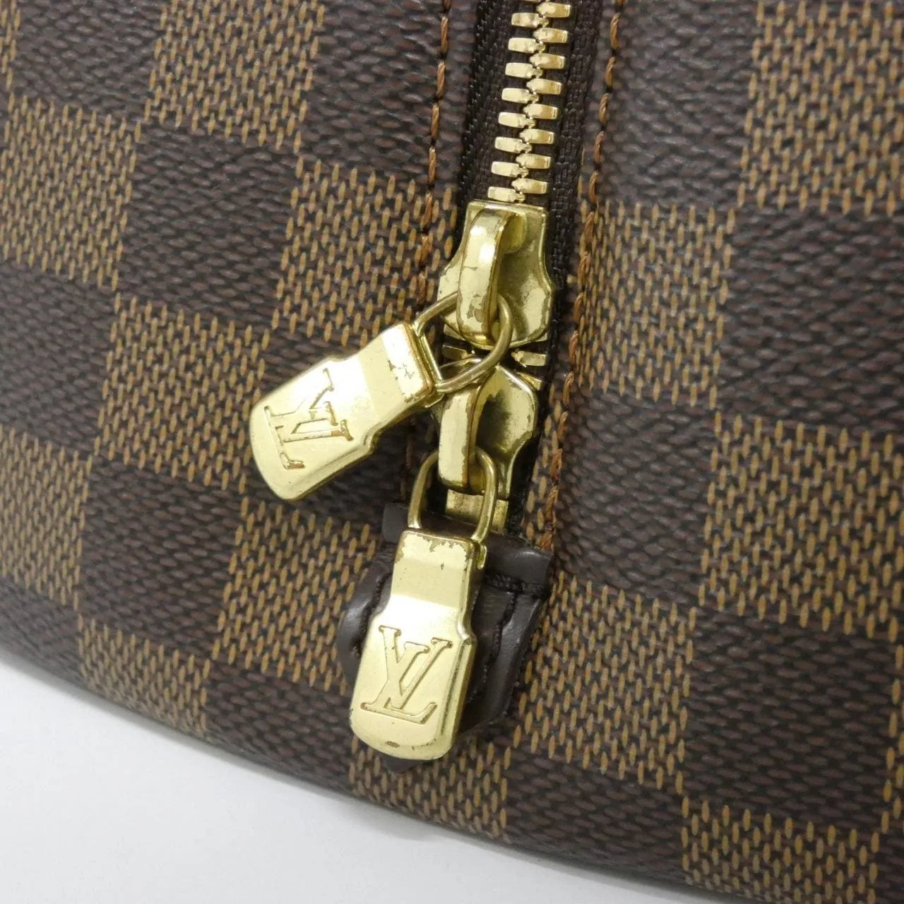 LOUIS VUITTON N41434 Handbag Damier 黑色 Damier 中古品A - 縮圖 4