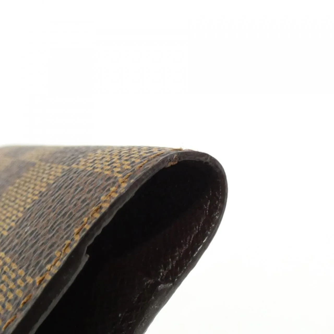 LOUIS VUITTON R20705 Wallet Damier 黑色 Damier 中古品A - 縮圖 3