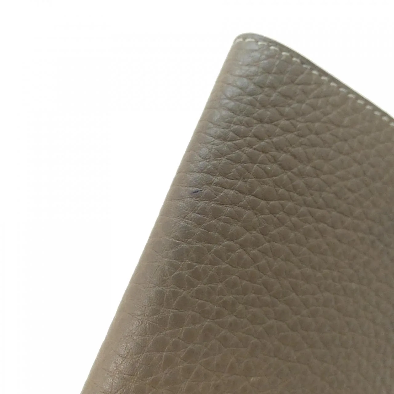 HERMES 061200CK Wallet Togo Etoupe Togo Leather Rank A - Thumbnail 7