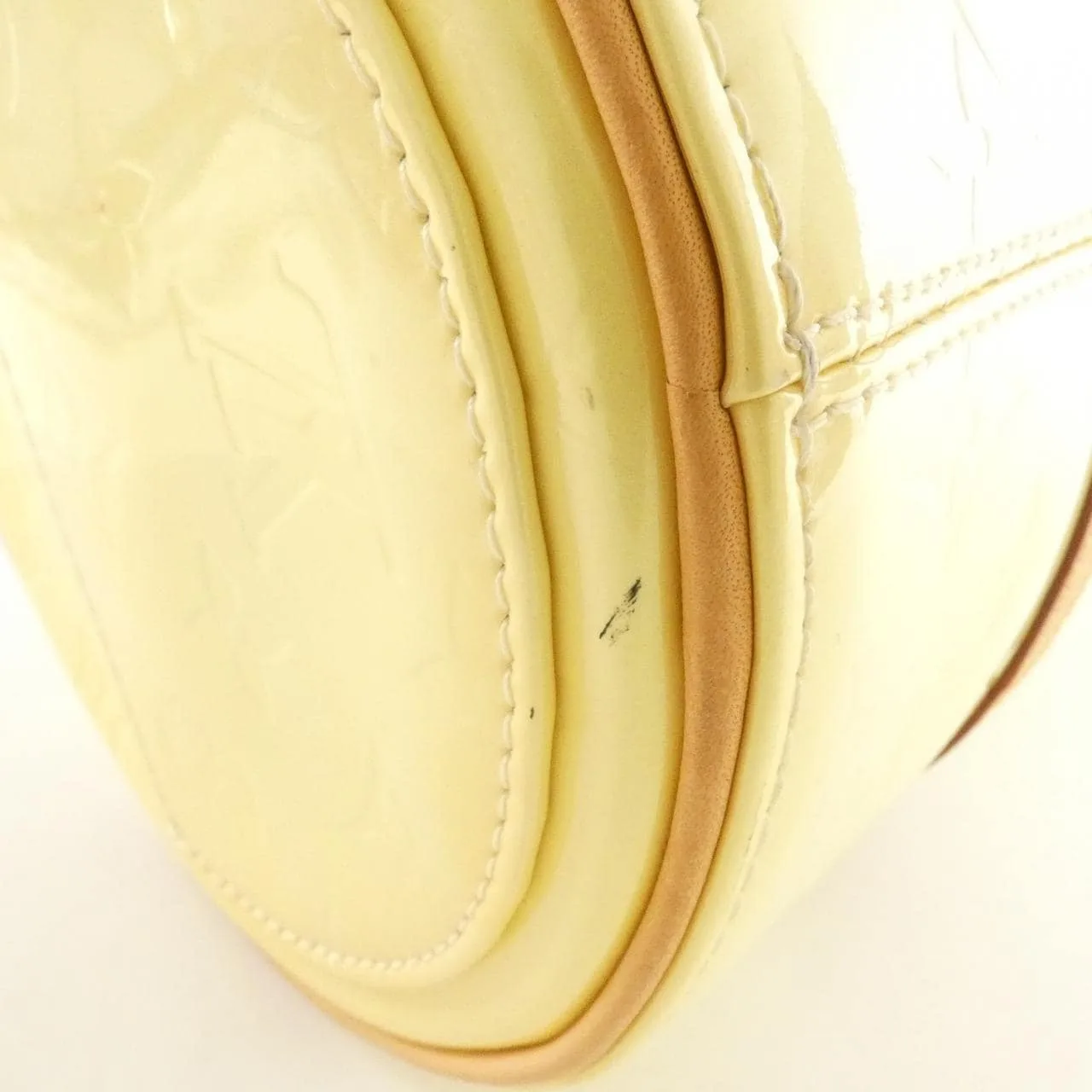 LOUIS VUITTON M91006 Handbag Vernis Beige Vernis Rank A - Thumbnail 4