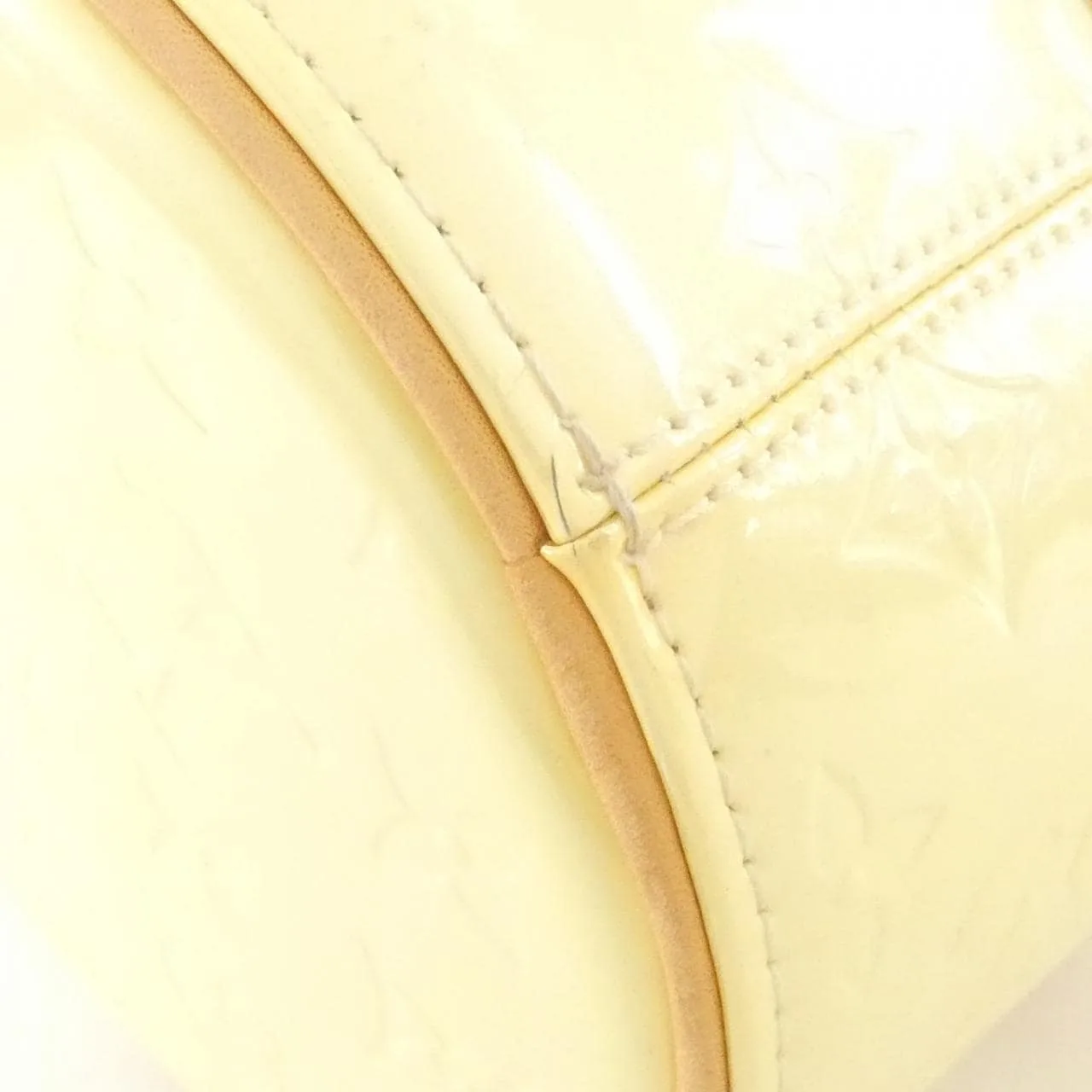LOUIS VUITTON M91006 Handbag Vernis Beige Vernis Rank A - Thumbnail 6