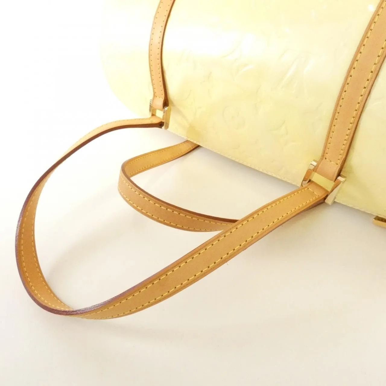 LOUIS VUITTON M91006 Handbag Vernis Beige Vernis Rank A - Thumbnail 7