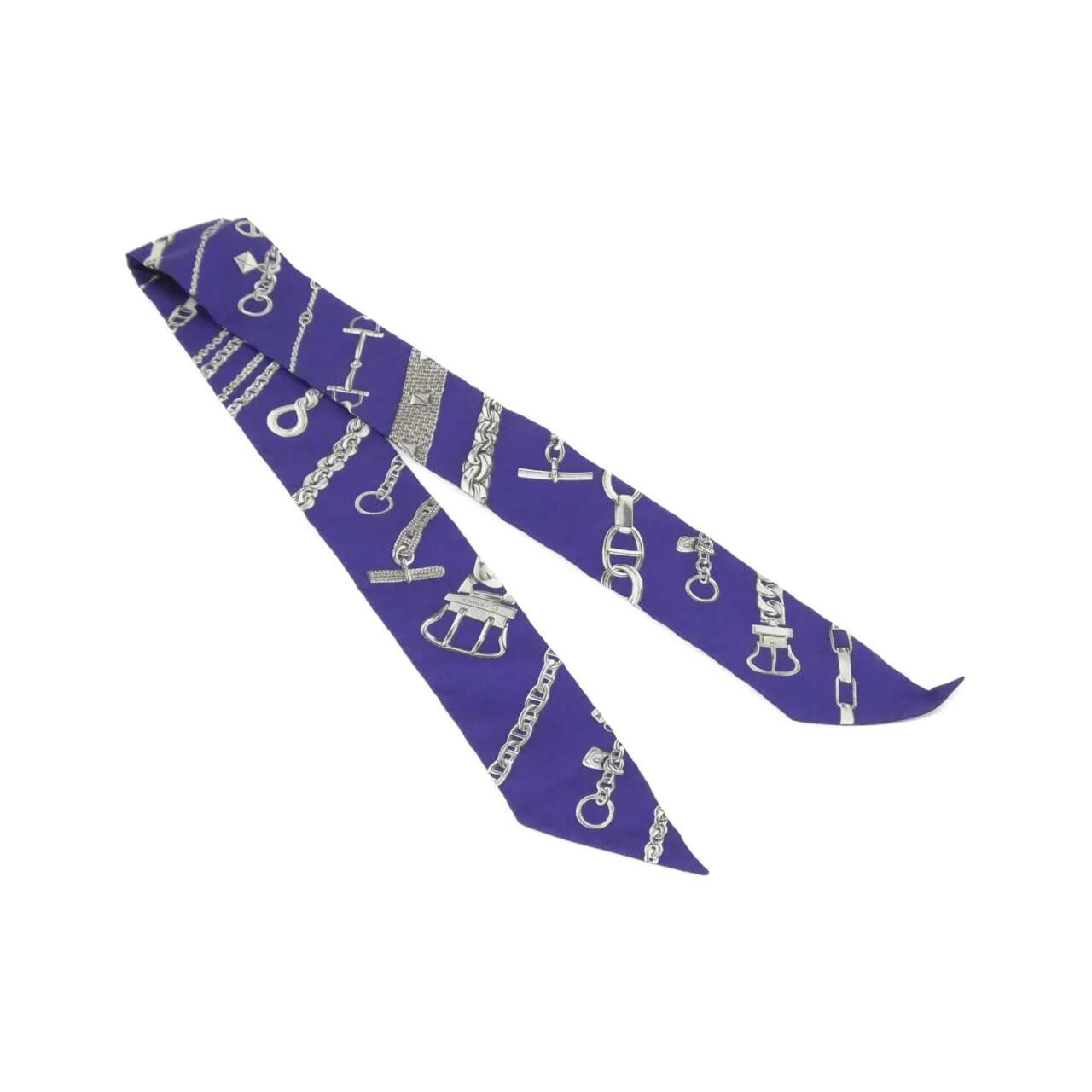 HERMES Scarf Black
