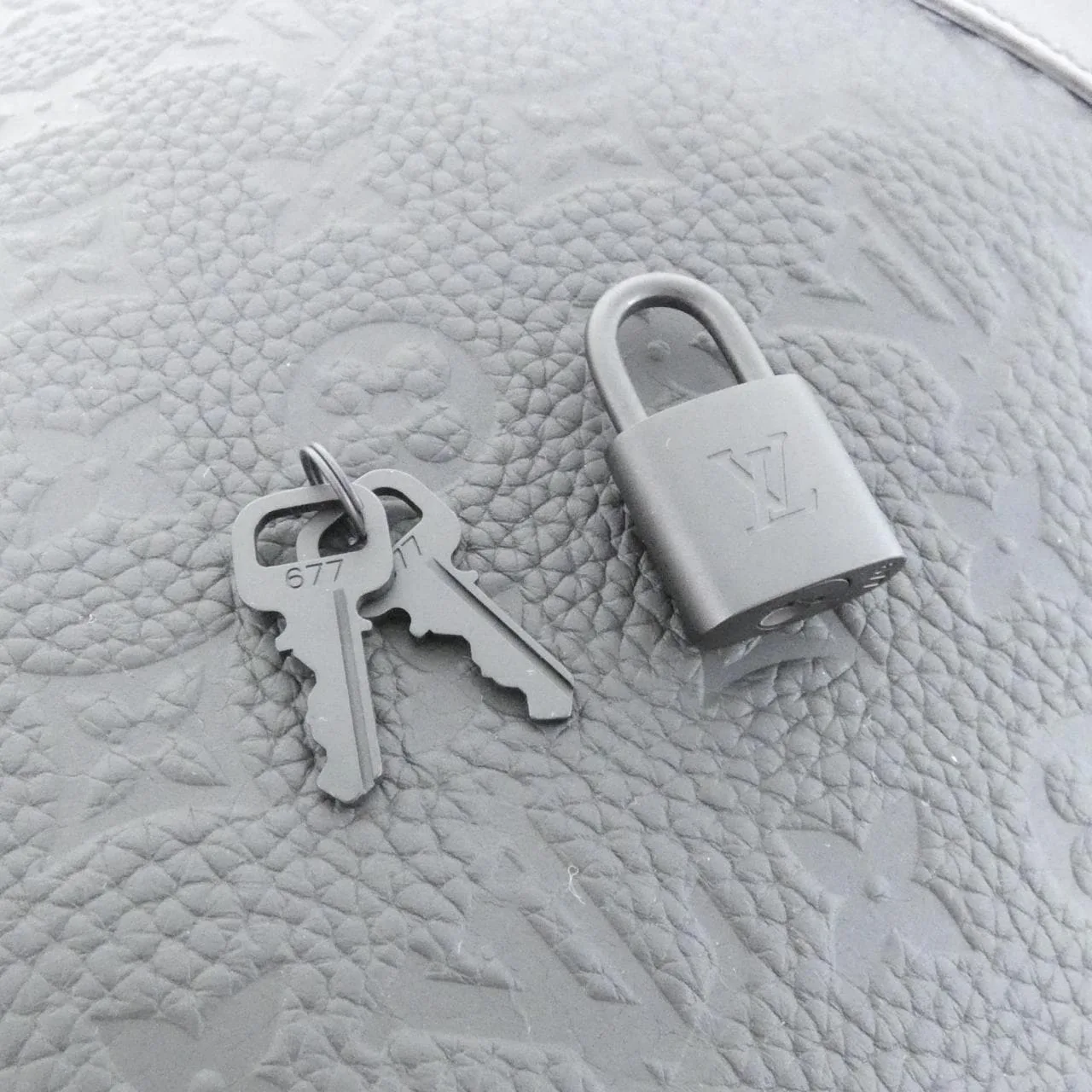 LOUIS VUITTON Keepall M59025 Boston Monogram 黑色 Monogram 中古品A - 縮圖 3