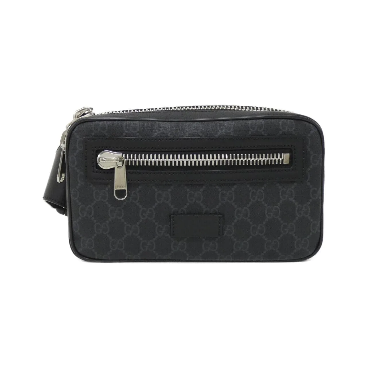 GUCCI 474293 K9RRN Belt Canvas Black