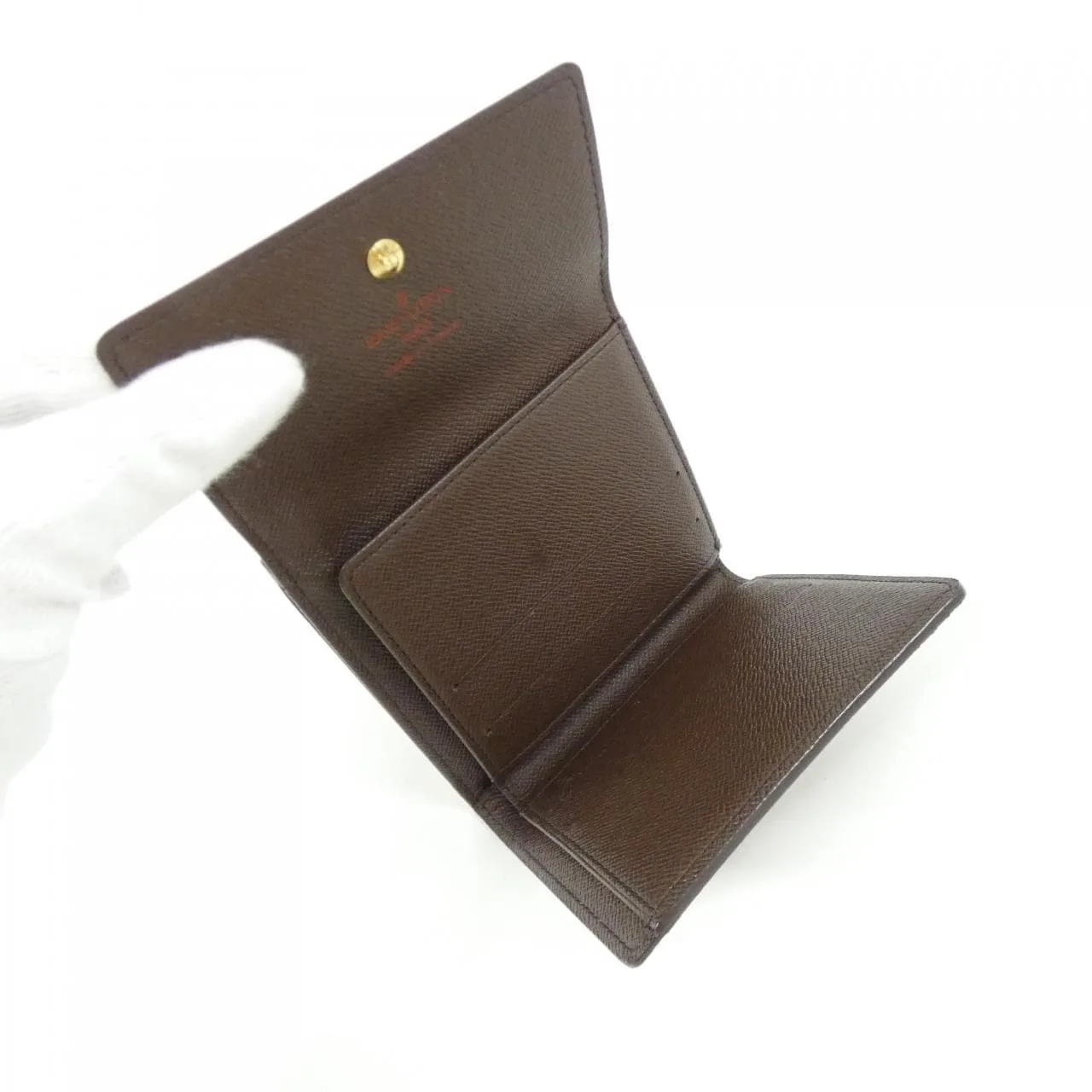 LOUIS VUITTON N61652 Wallet Damier Black Damier Rank A - Thumbnail 8