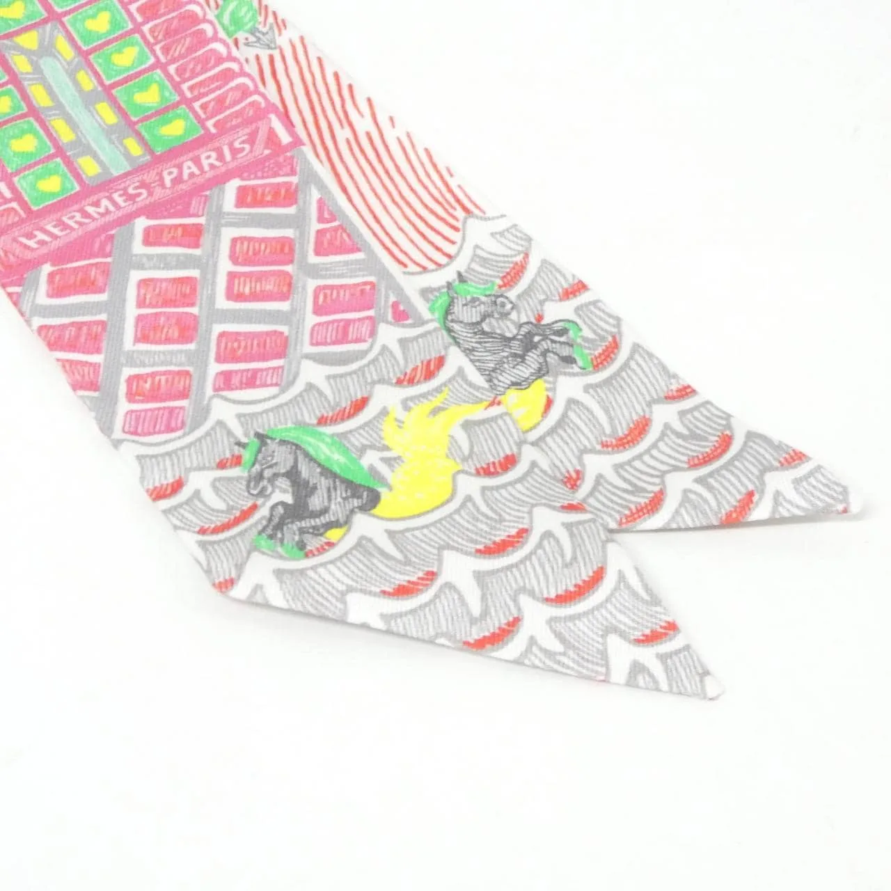 HERMES 064011S Scarf Black Rank A - Thumbnail 2