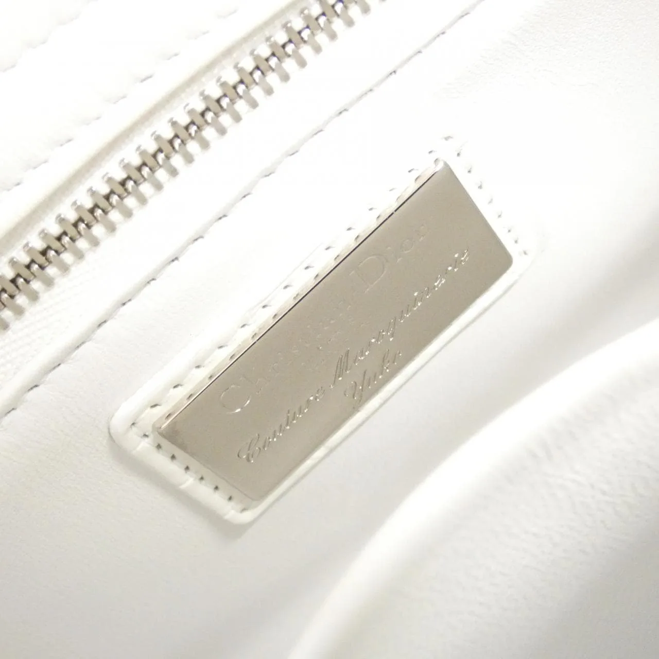 DIOR Lady Dior M531SPAWAX Handbag Black Rank A - Thumbnail 10