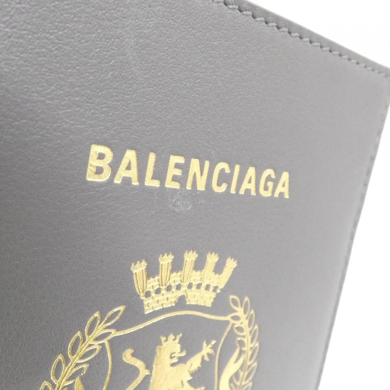 BALENCIAGA 787742 Passport Case Grey Rank A - Thumbnail 3