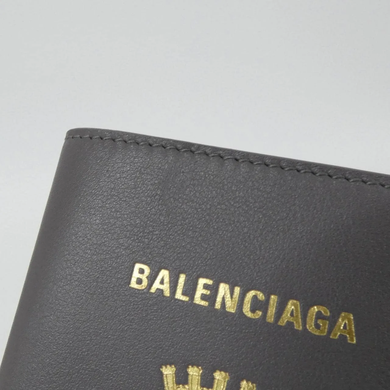 BALENCIAGA 787742 Passport Case Grey Rank A - Thumbnail 4