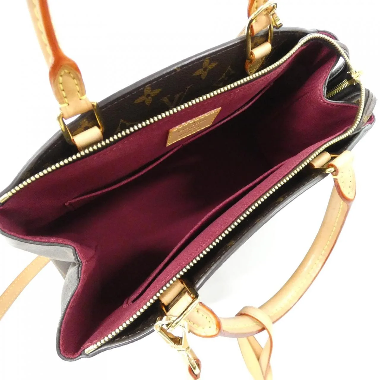 LOUIS VUITTON M45900 Handbag Monogram 黑色 Monogram 中古品A - 縮圖 7