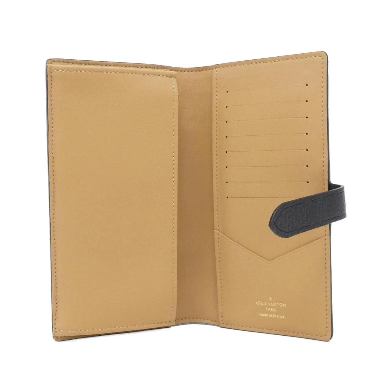 LOUIS VUITTON M81330 Wallet 黑色 中古品A - 縮圖 4