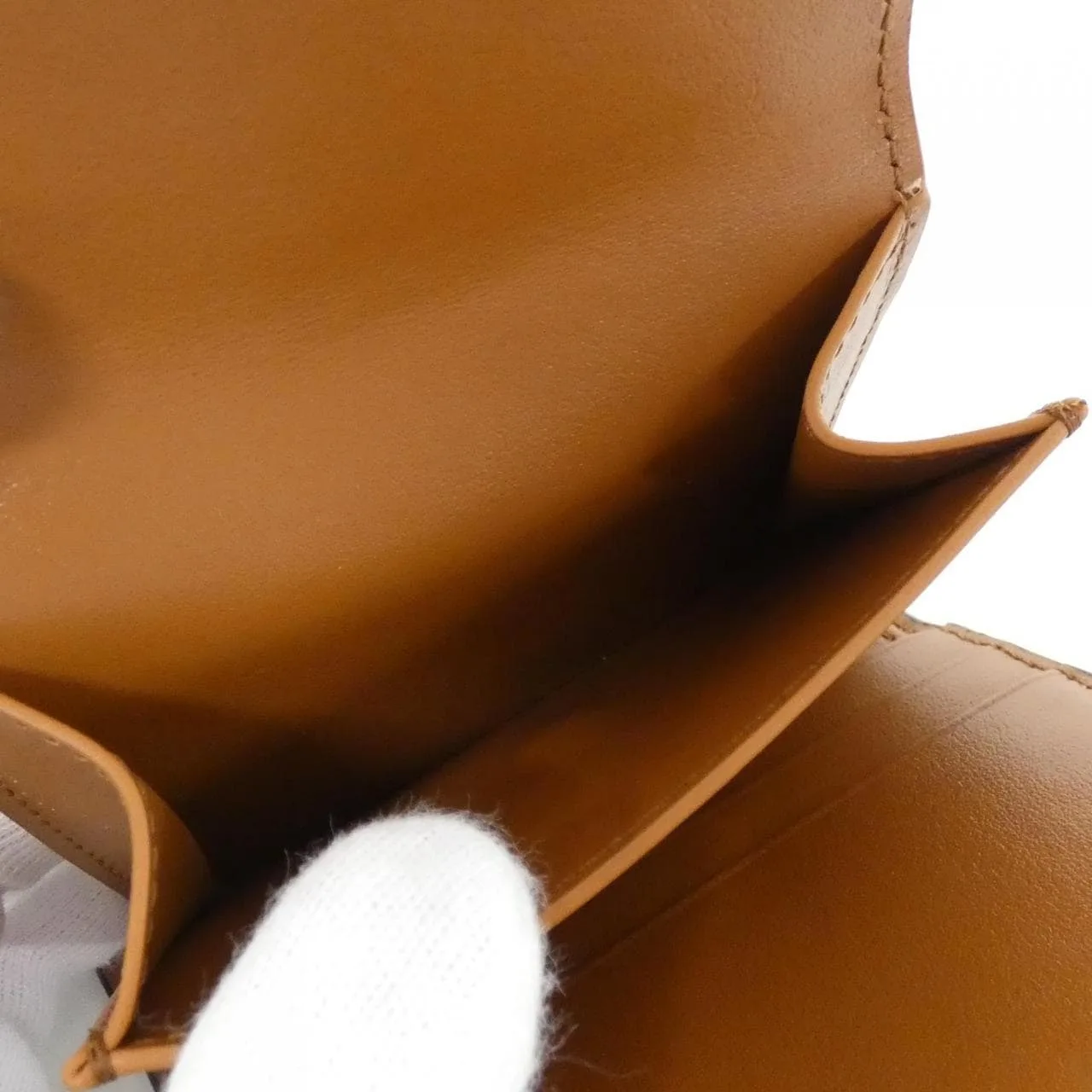 CELINE 10D783BZG Wallet Lambskin Black Lambskin Rank A - Thumbnail 6