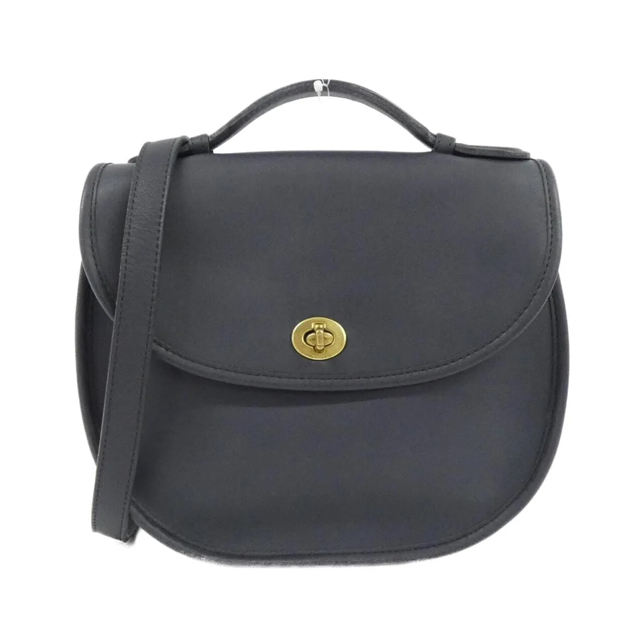 COACH 3210 手提包 皮革 Navy