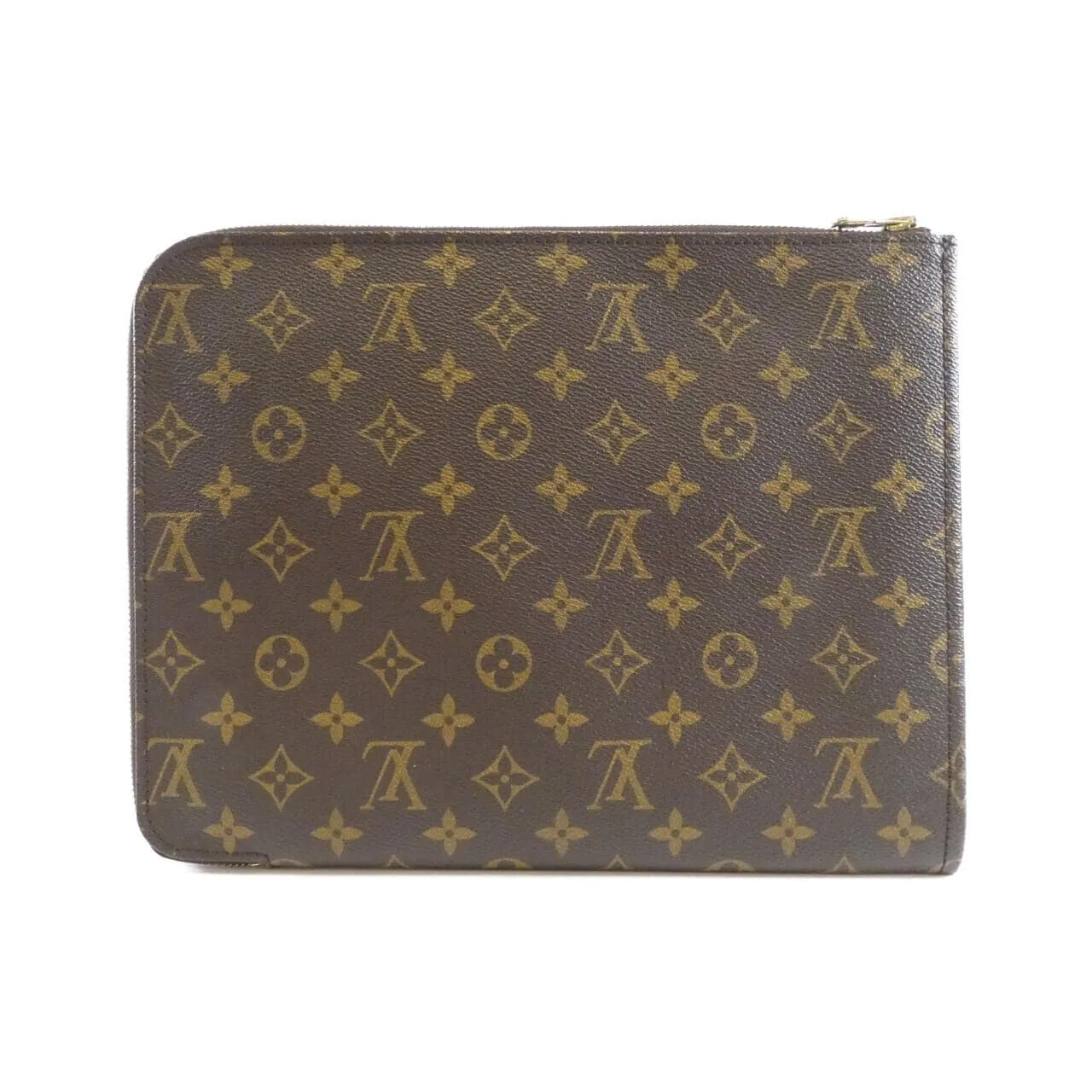 LOUIS VUITTON Documents M53457 Handbag Canvas Black Canvas Rank B - Thumbnail 2