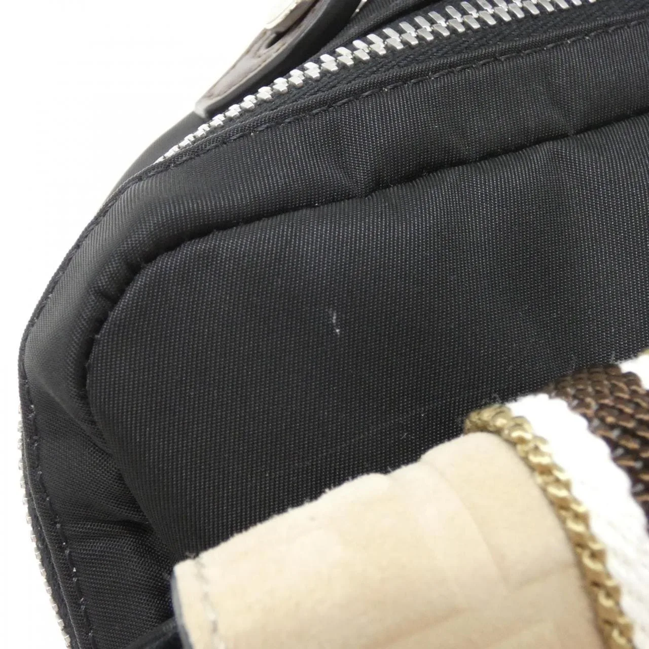 FENDI 7VZ047 A7UW Backpack Canvas Black Canvas Rank A - Thumbnail 4