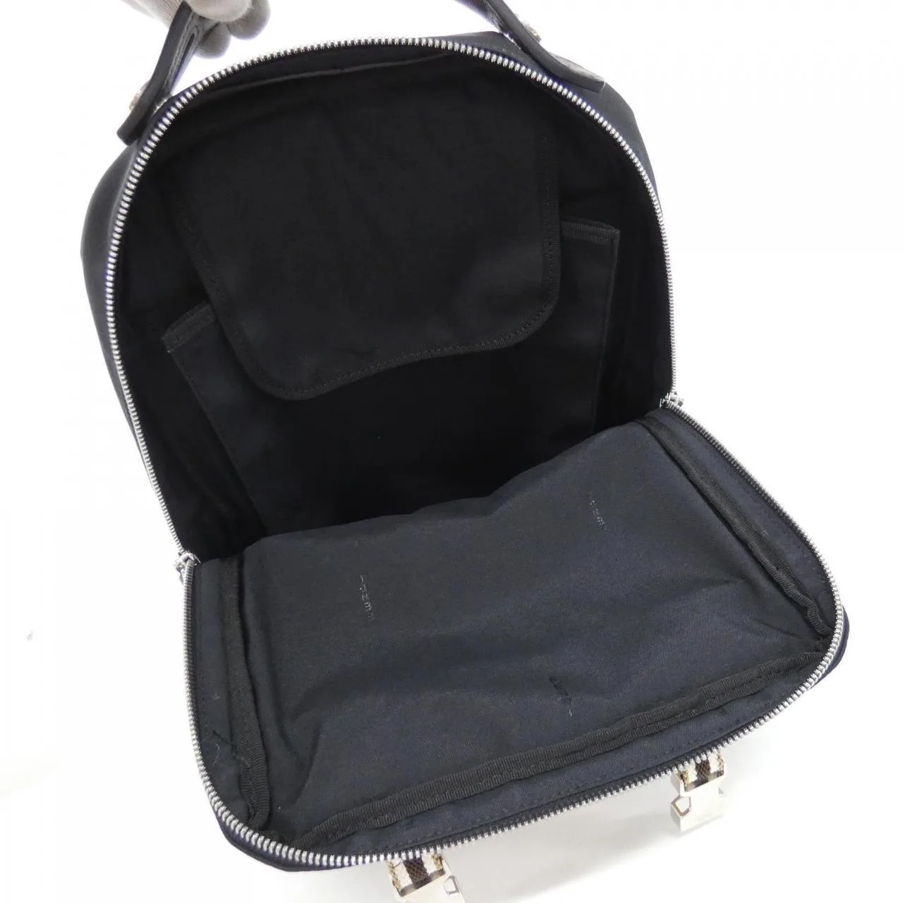 FENDI 7VZ047 A7UW Backpack Canvas Black Canvas Rank A - Thumbnail 8