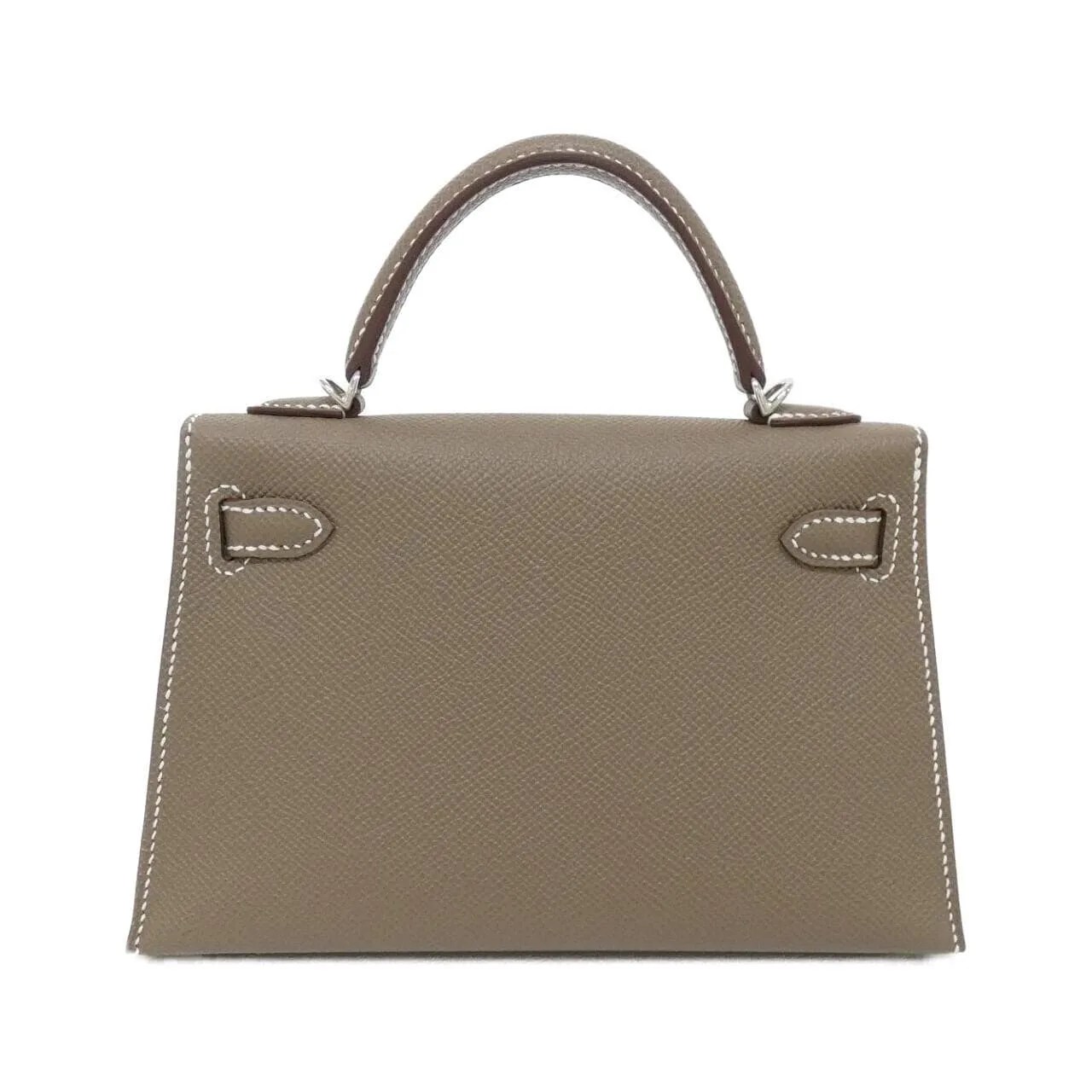 HERMES Kelly 071302CK Handbag Epsom Etoupe Epsom Leather Unused - Thumbnail 2