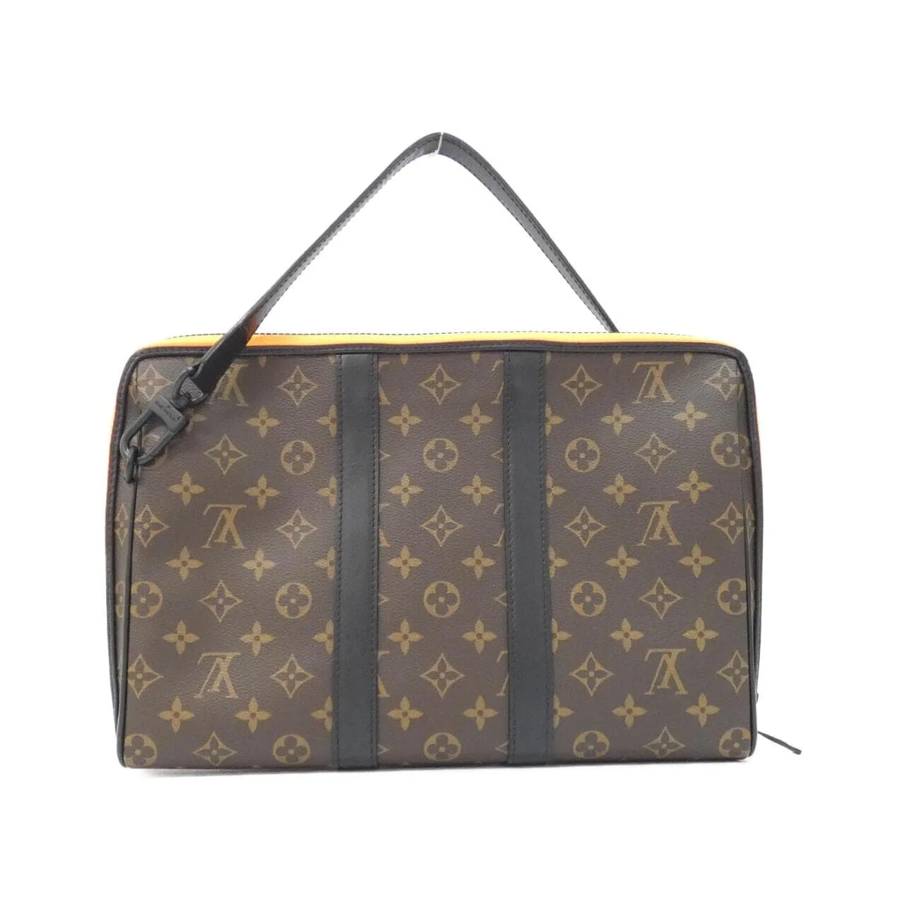 LOUIS VUITTON Keepall M80130 Pouch Monogram Black Monogram Rank A - Thumbnail 2