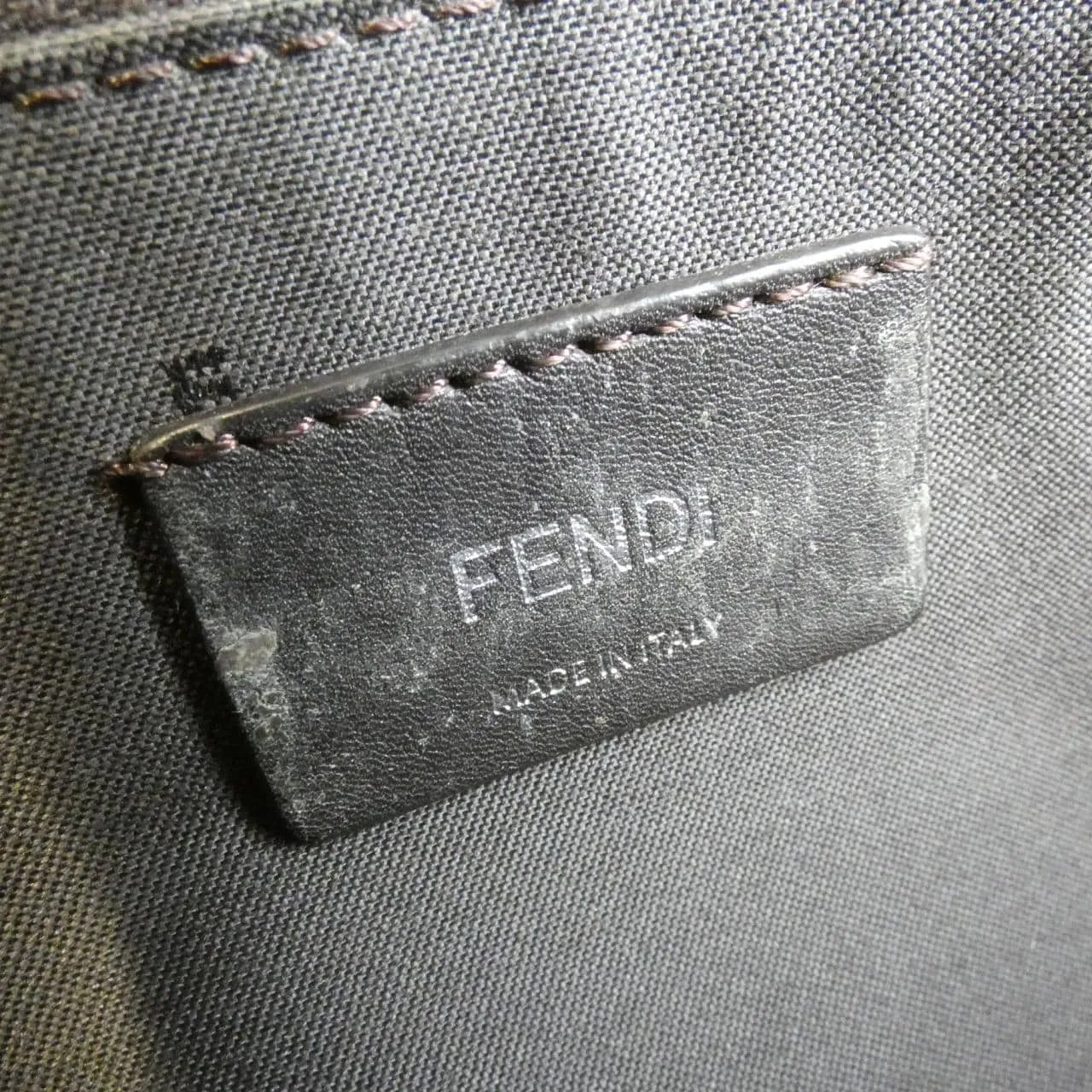 FENDI By The Way 8BL146 AC9L Handbag Black Rank B - Thumbnail 8