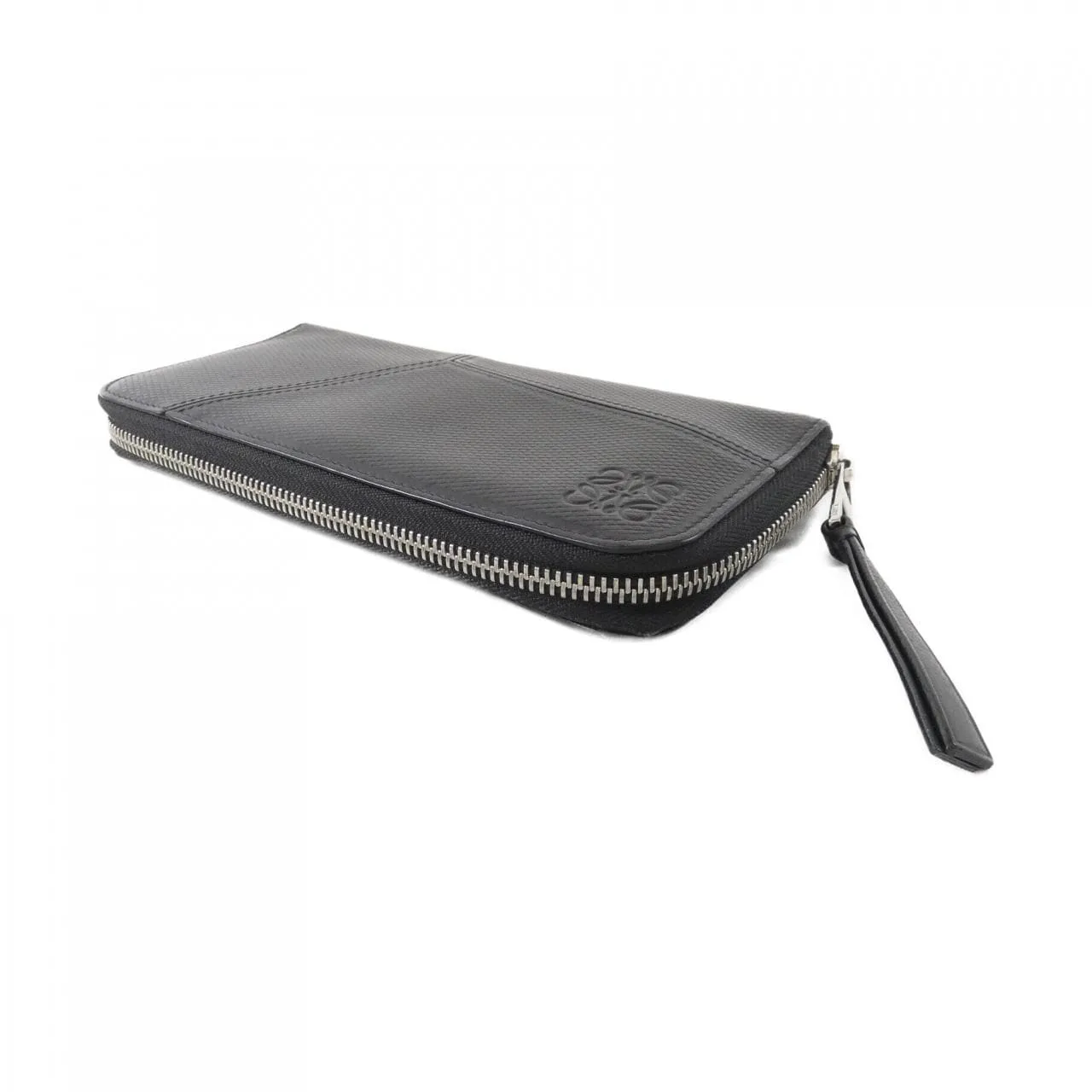 LOEWE Puzzle C510U46X06 Wallet Black Rank B - Thumbnail 3