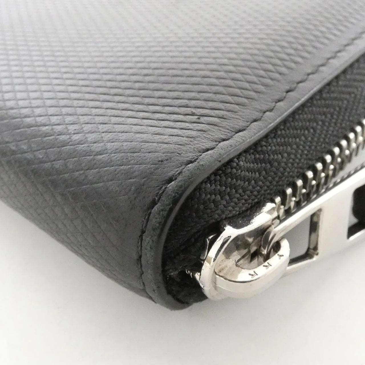 LOEWE Puzzle C510U46X06 Wallet Black Rank B - Thumbnail 4