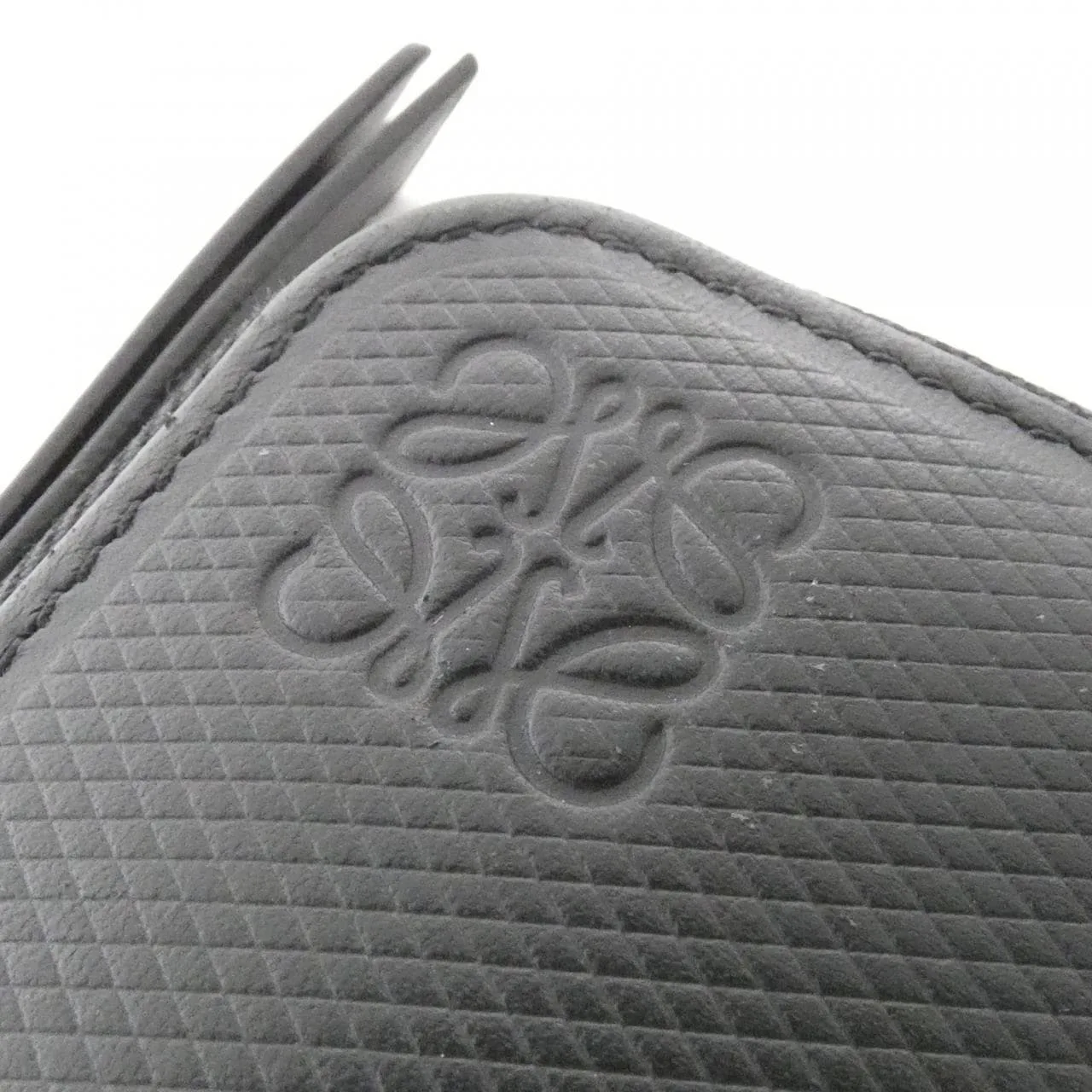 LOEWE Puzzle C510U46X06 Wallet Black Rank B - Thumbnail 6