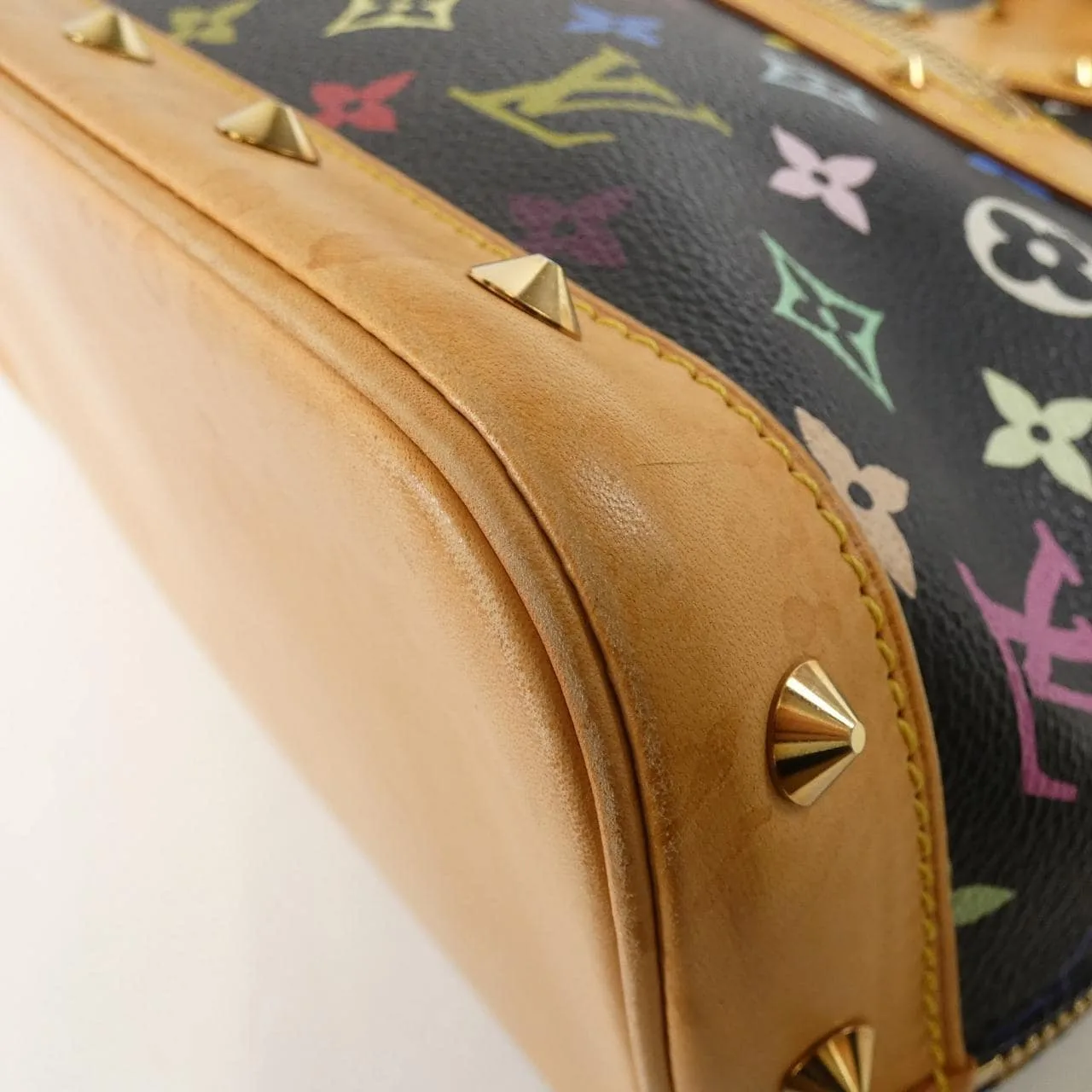 LOUIS VUITTON Alma M92646 Handbag Canvas Multicolor Canvas Rank B - Thumbnail 3