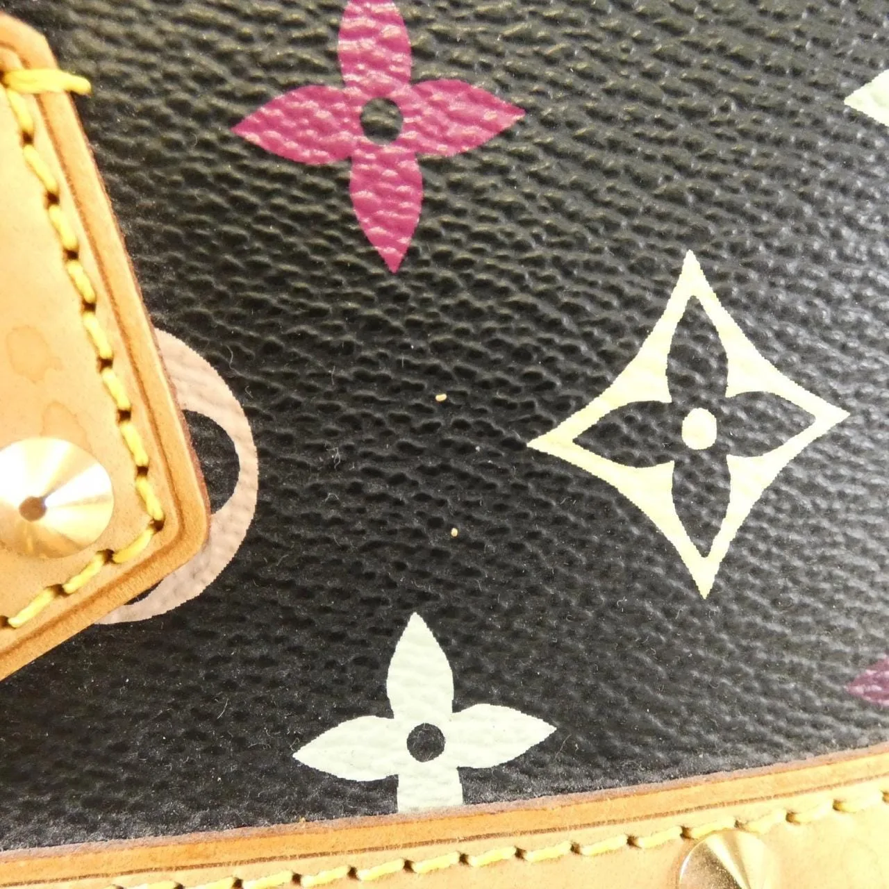 LOUIS VUITTON Alma M92646 Handbag Canvas Multicolor Canvas Rank B - Thumbnail 4