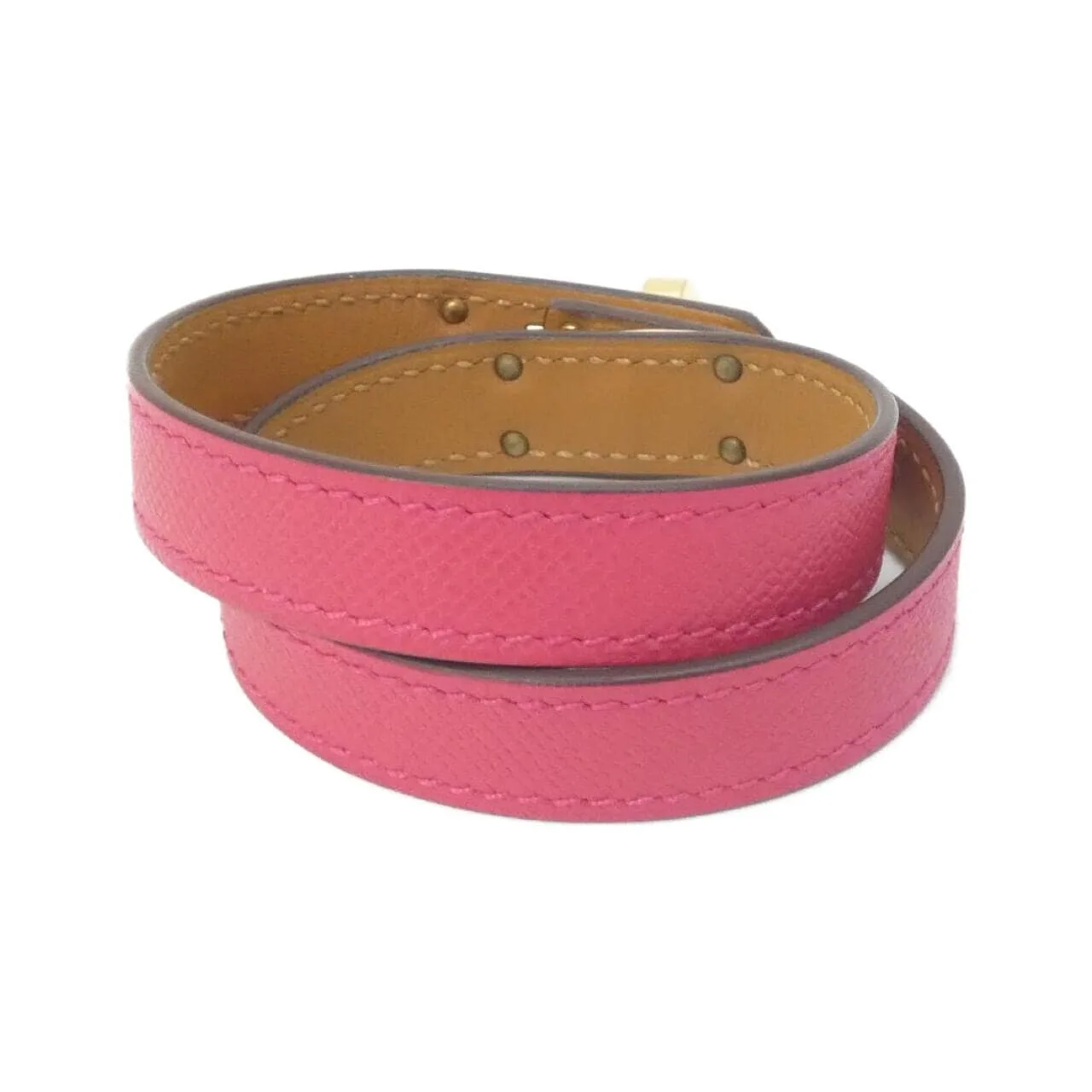 HERMES Kelly 500181FC Accessories Black Rank A - Thumbnail 2