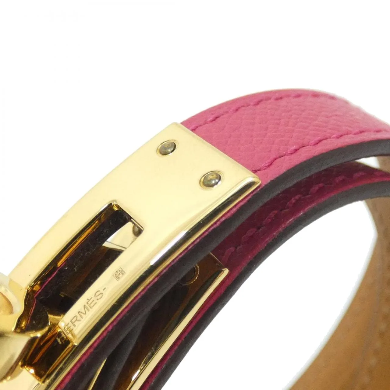 HERMES Kelly 500181FC Accessories Black Rank A - Thumbnail 3