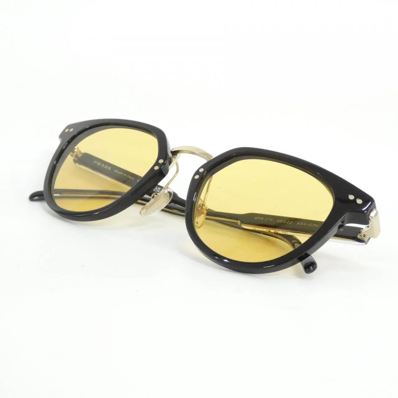 PRADA SPR17Y sunglasses 黑色 中古品A - 縮圖 2